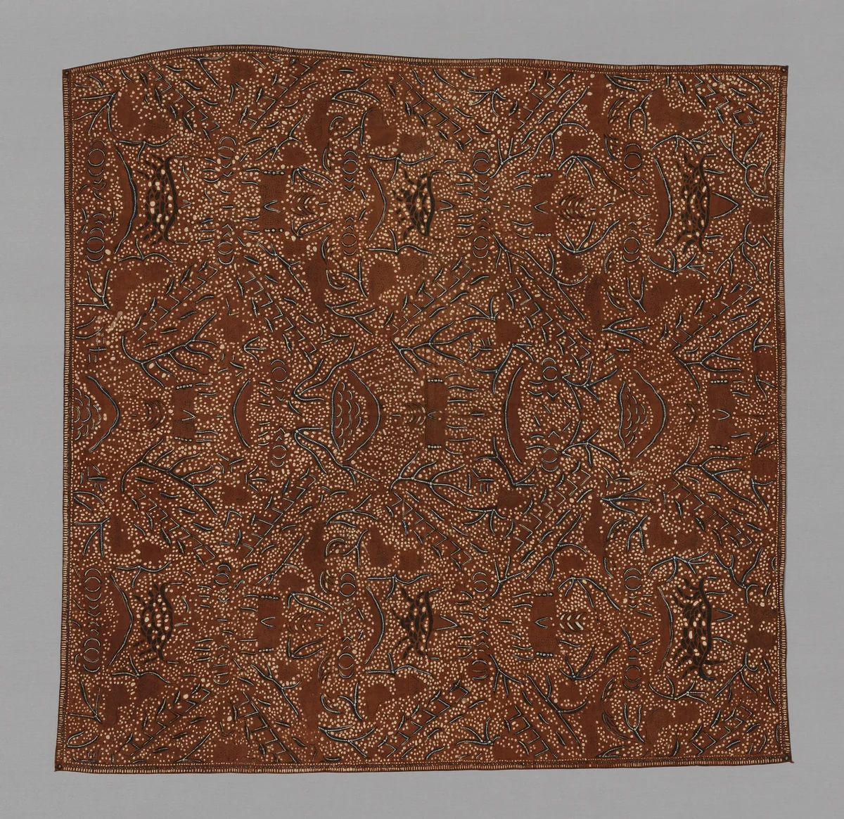 Iket (Headcloth) by Indonesia Java, textile, 1801-1900