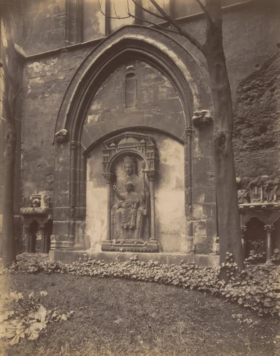 Jardin de Cluny by Eugène Atget, photograph, 1911