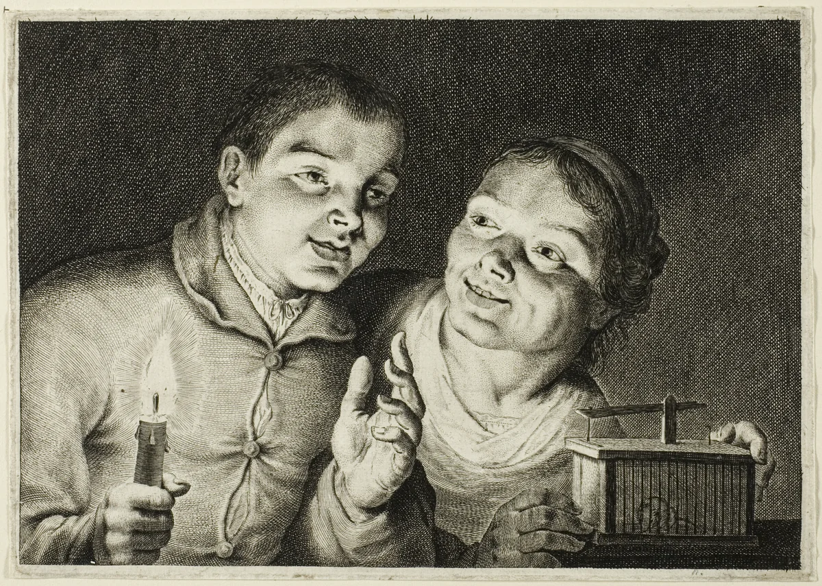 The Mousetrap by Cornelis Visscher, print, 1650-1660