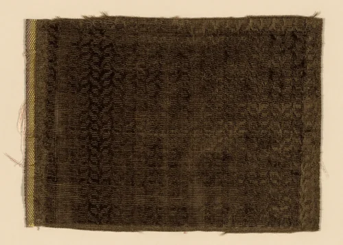 Fragment by Italy, textile, 1775-1800
