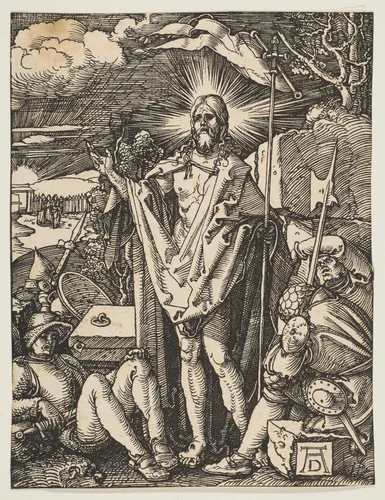 The Resurrection, from "The Small Passion" by Albrecht Dürer, print, 1510
