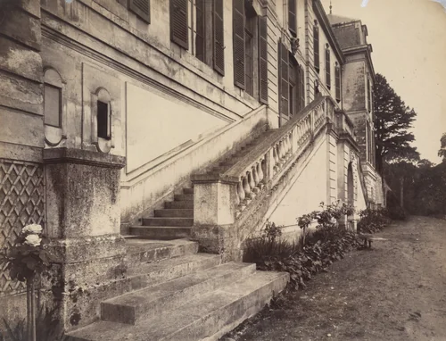 Château de La Celle, Saint-Cloud by Eugène Atget, photograph, 1911