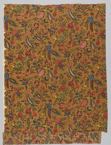 "Les Coquecigrues" by Oberkampf Manufactory, textile, 1787-1797
