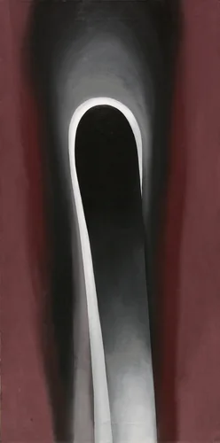 Jack-in-the-Pulpit No. VI by Georgia O'Keeffe, painting, 1930