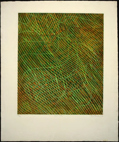 Onde Verte by Stanley William Hayter, print, 1965