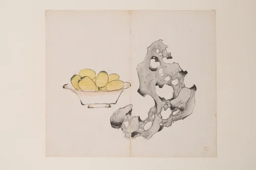 Page from the Ten Bamboo Studio Manual of Painting and Calligraphy by Hu Zhengyan, print, 1633