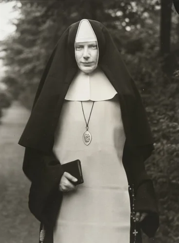 Nun by August Sander, photograph, 1921