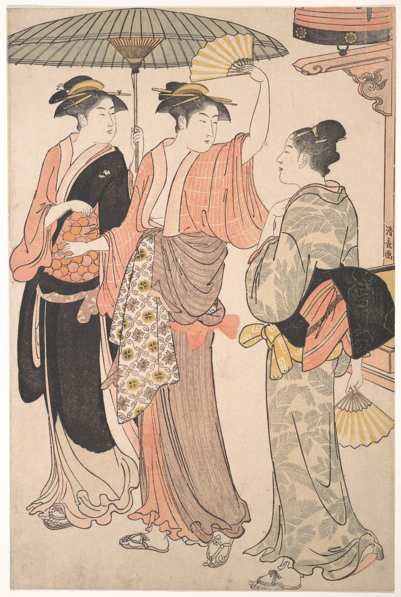 The Fifth Month, from the series Twelve Months in the Southern Pleasure District (Minami jūni kō) by Torii Kiyonaga (鳥居清長), print, 1784