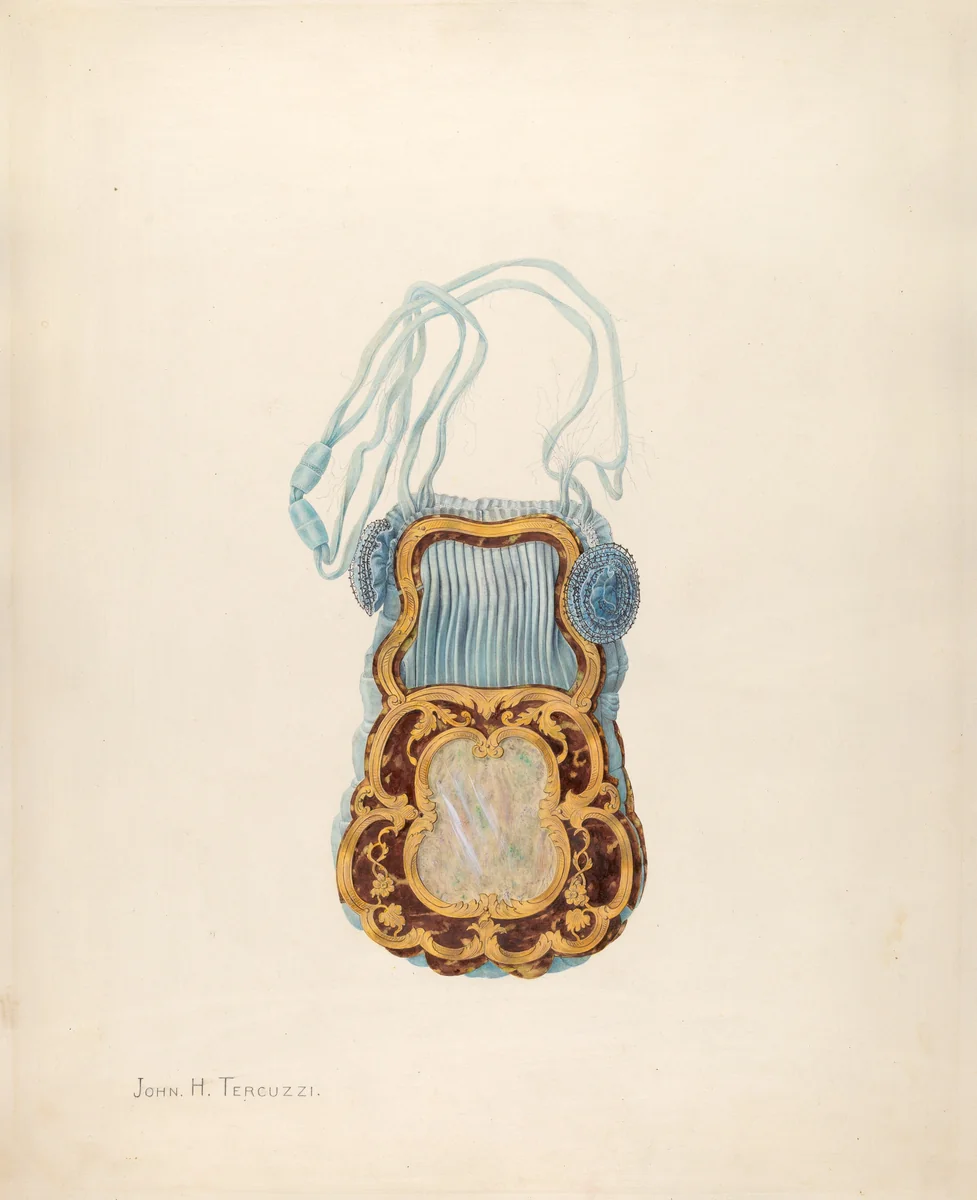 Opera Bag by John H. Tercuzzi, index of american design, 1939
