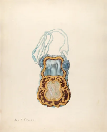 Opera Bag by John H. Tercuzzi, index of american design, 1939