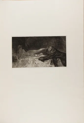 The Proposition, from A Life by Max Klinger, print, 1884