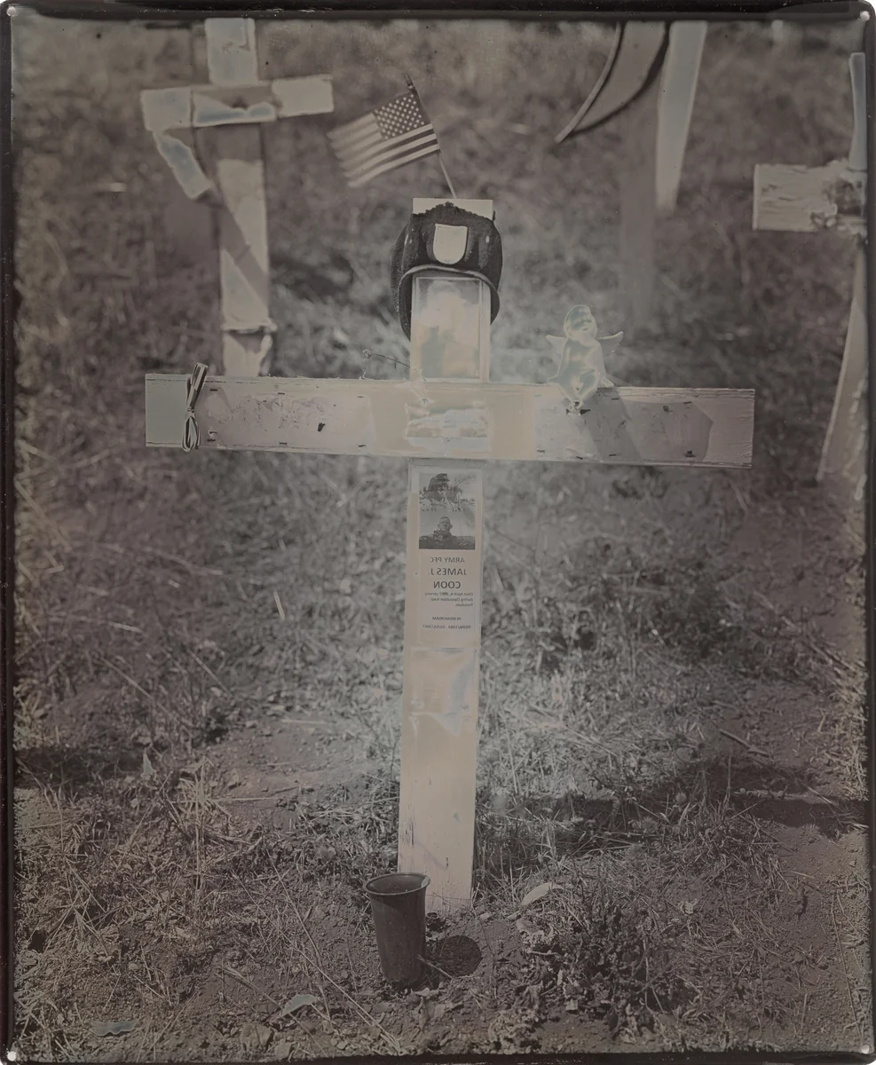 Army PFC., James J. Coon by Binh Danh, photograph, 2014