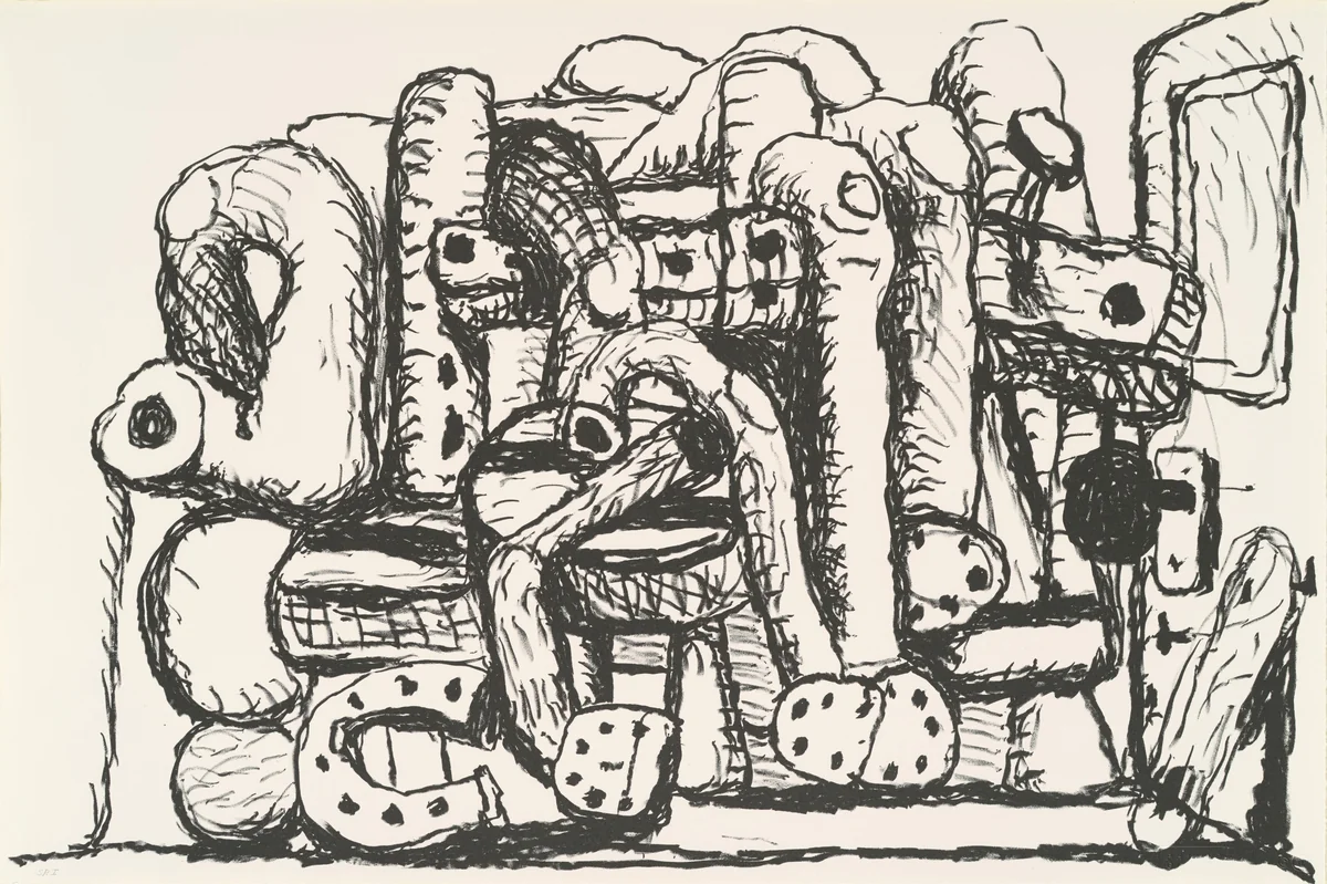 Pile Up [special proof] by Philip Guston, print, 1979-1981