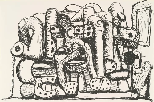 Pile Up [special proof] by Philip Guston, print, 1979-1981