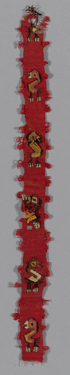 Fragment (Band) by Probably central or south coast, textile, 1000-1476