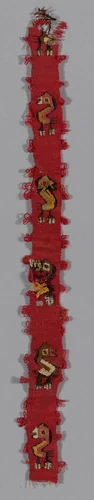 Fragment (Band) by Probably central or south coast, textile, 1000-1476