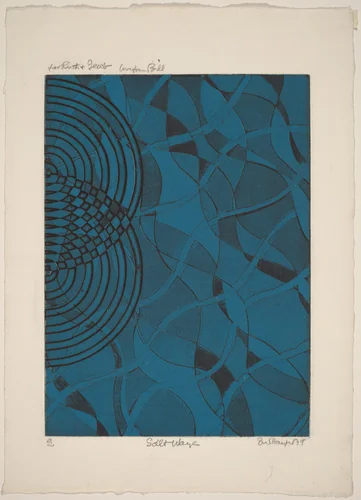 Salt Wave by Stanley William Hayter, print, 1979
