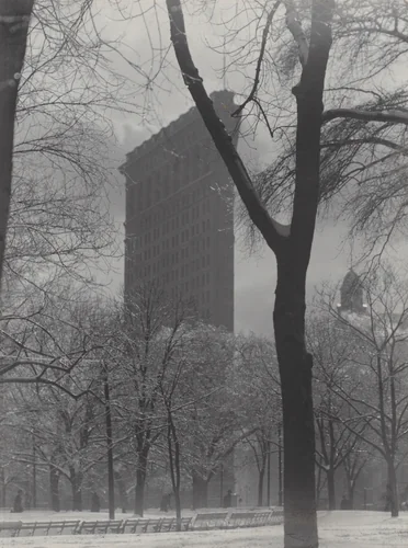 The Flatiron by Alfred Stieglitz, photograph, 1903