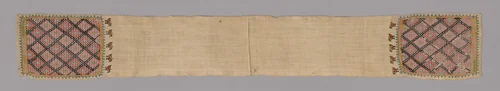 Sash by Turkey or Eastern Europe, textile, 1801-1900