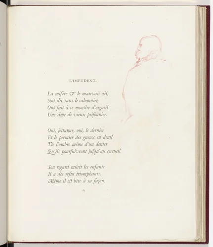 In-text plate (page 85) from Parallèlement (In Parallel) by Pierre Bonnard, illustrated book, 1900