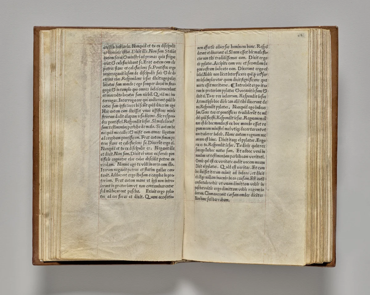 Printed Book of Hours (Use of Rome): fol. 95v, Text by Guillaume Le Rouge, book, 1510