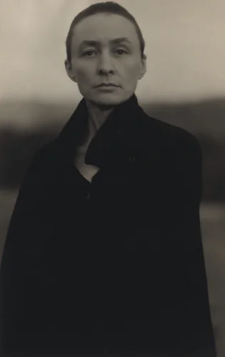 Georgia O'Keeffe by Alfred Stieglitz, photograph, 1920