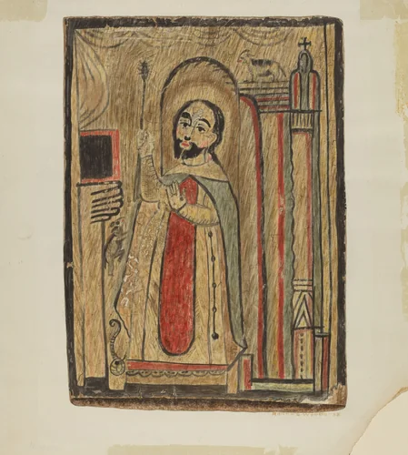 Retablos by Ranka S. Woods, index of american design, 1938