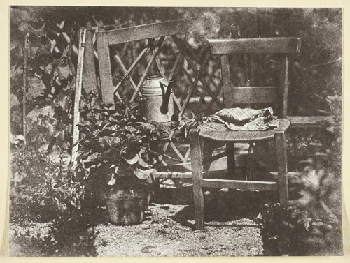 Chaise dans un Jardin by Hippolyte Bayard, photograph, 1842-1850