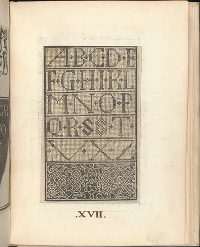 Esemplario di lavori, page 16 (verso) by Nicolò Zoppino, book, 1529