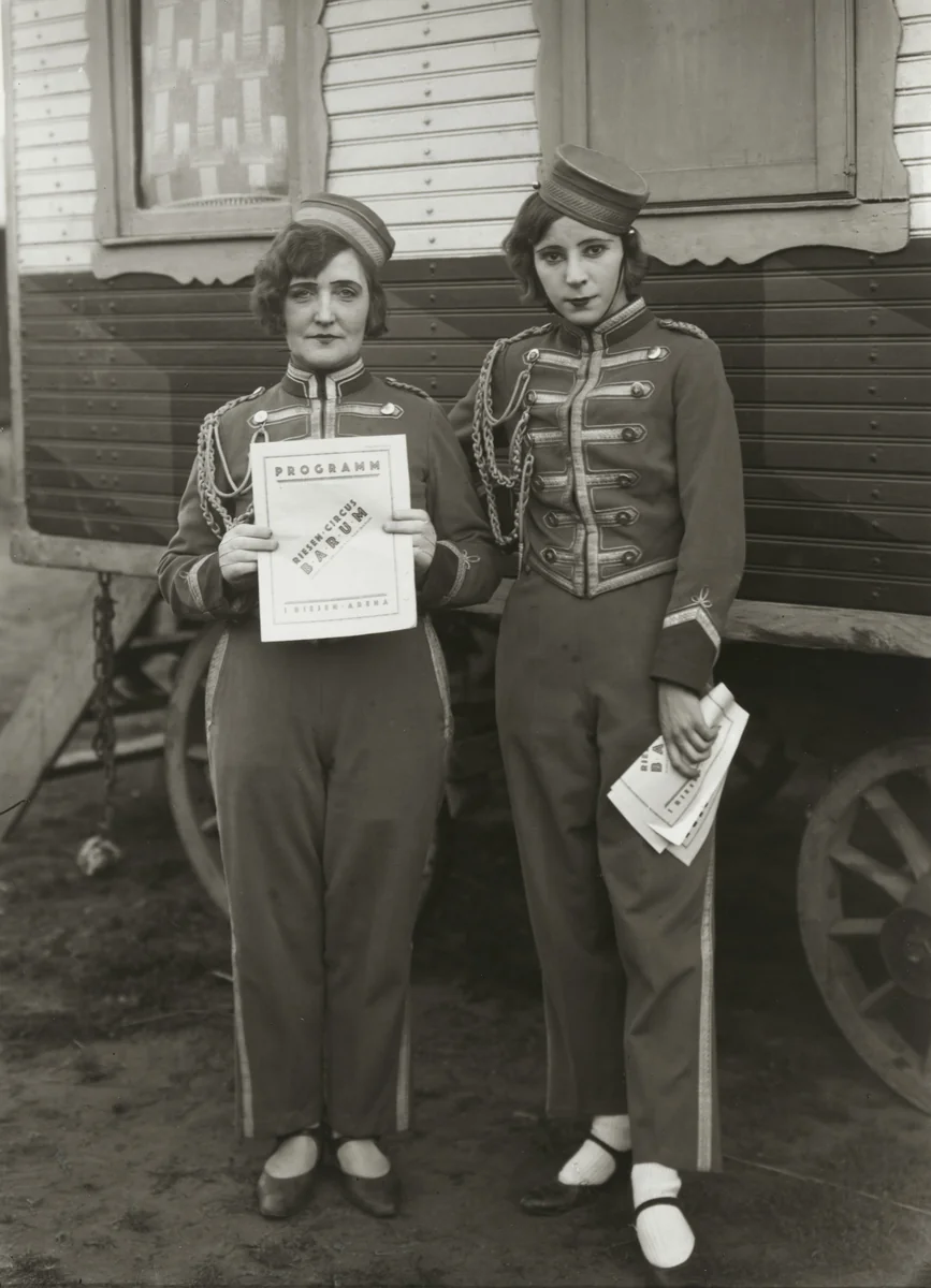 Usherettes by August Sander, photograph, 1926