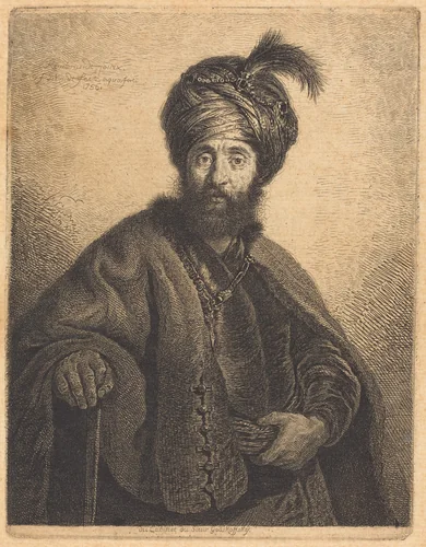 The Persian by Rembrandt van Rijn, print, 1756