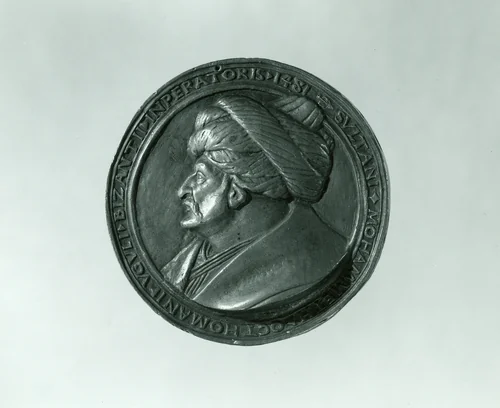 Medal: Sultan Mehmed II by Costanzo da Ferrara, metalwork, 1481