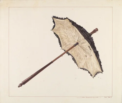 Parasol by John Swientochowski, index of american design, 1938