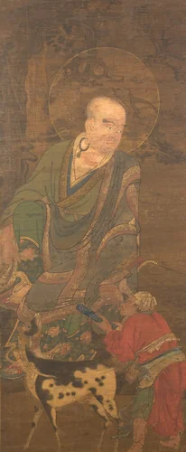 Rakan by Unidentified Artist, painting, 1400-1573