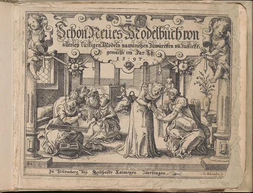 Schön Neues Modelbuch by Johann Sibmacher, book, 1597
