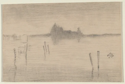 Venice by James McNeill Whistler, drawing, 1870-1900