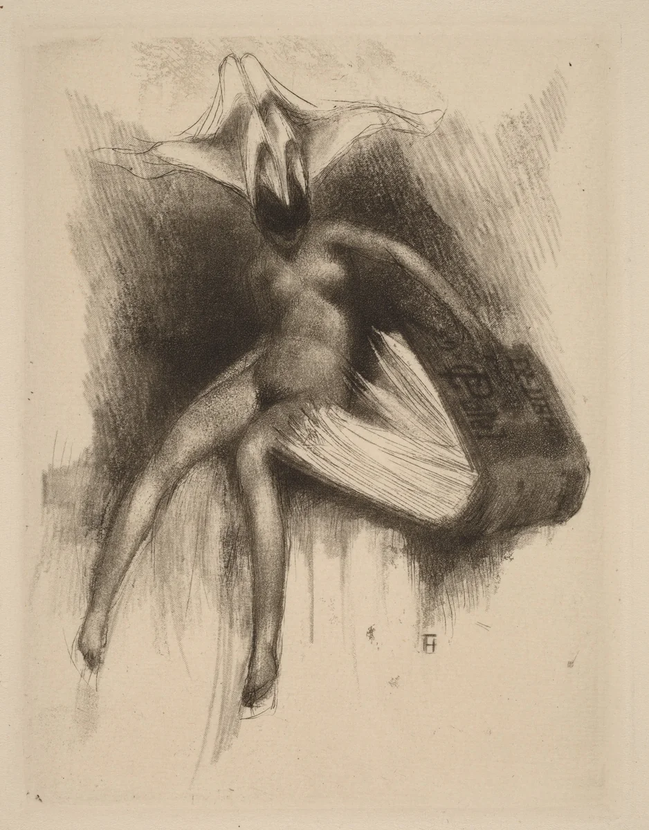 Ex Libris C. Patel by French 19th Century, print, 1800-1899