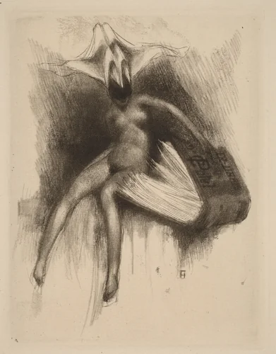 Ex Libris C. Patel by French 19th Century, print, 1800-1899