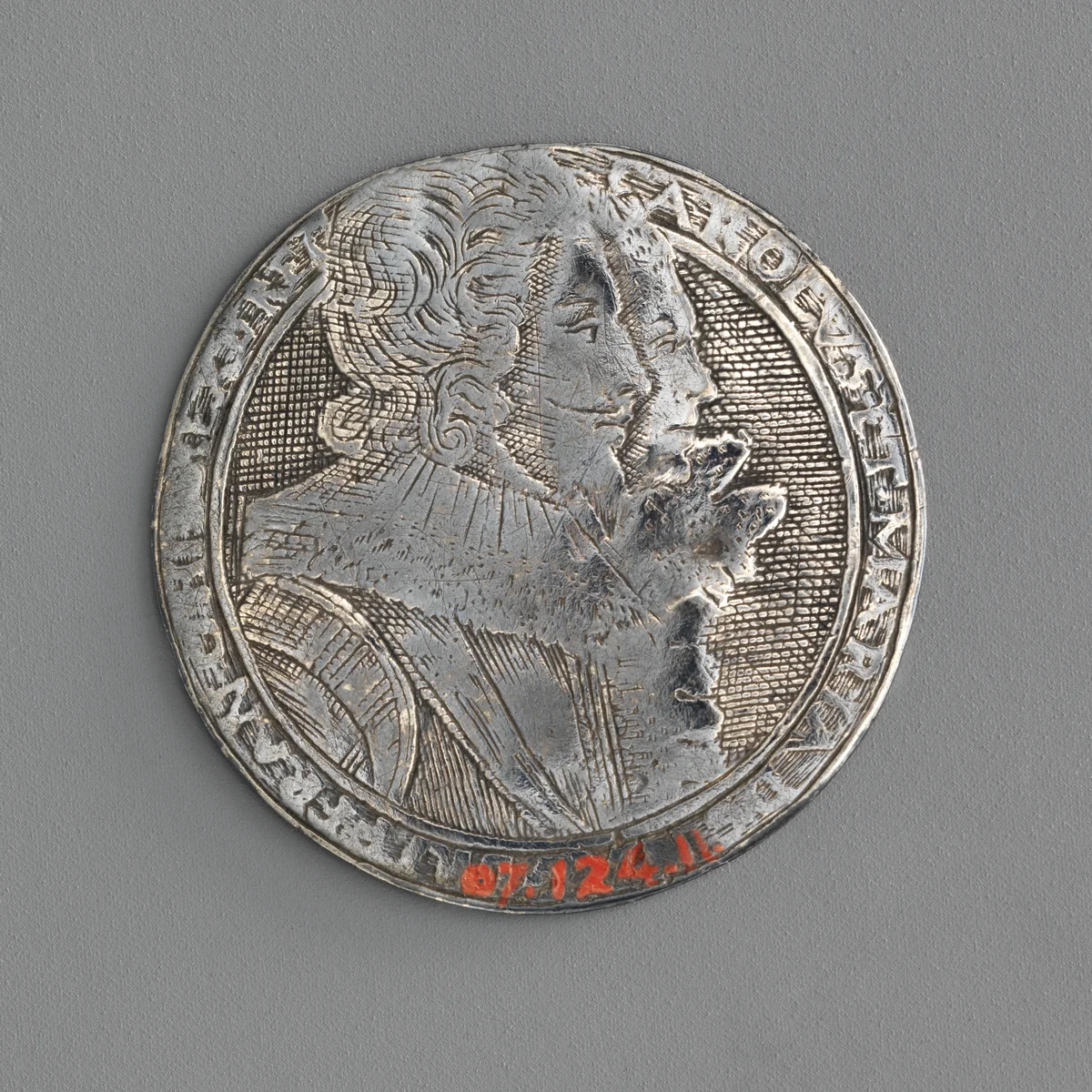 King Charles I and Queen Henrietta Maria by Simon de Passe, metalwork, 1625-1635
