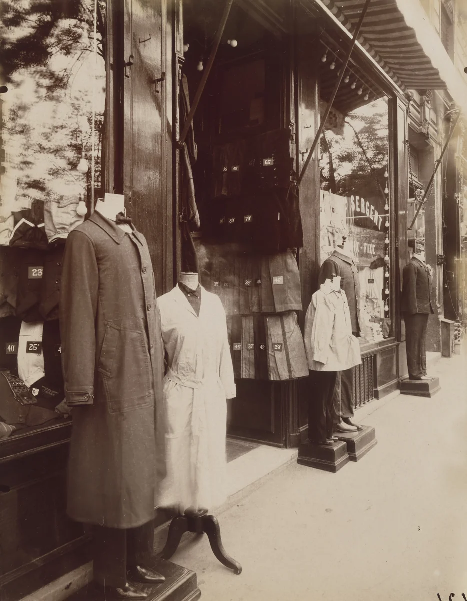 Avenue des Gobelins by Eugène Atget, photograph, 1926