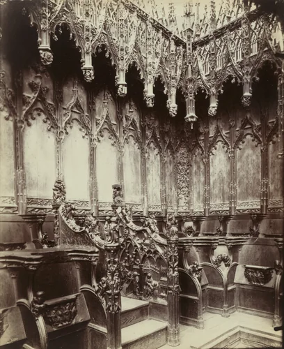 Amiens by Eugène Atget, photograph, 1900