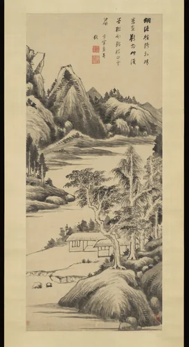 Summer Landscape by Dong Qichang, painting, 1555-1636