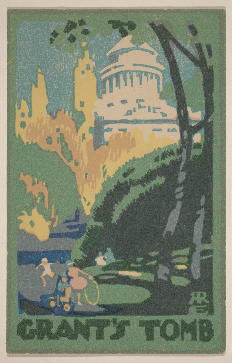 Grant's Tomb by Rachael Robinson Elmer, print, 1916