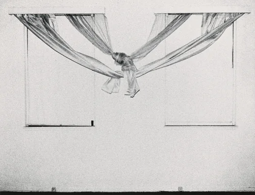 The Hollywood Suites (Windows) #17 by Steve Kahn, photograph, 1976