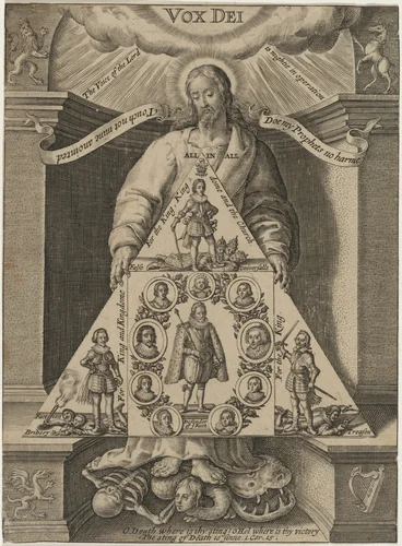 Vox Dei, by Thomas Scott by Crispijn van de Passe I, print, 1624