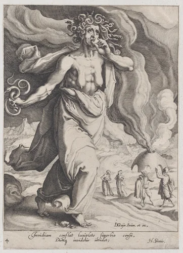 Envy, from "Virtues and Vices" by Zacharias Dolendo, print, 1596-1597