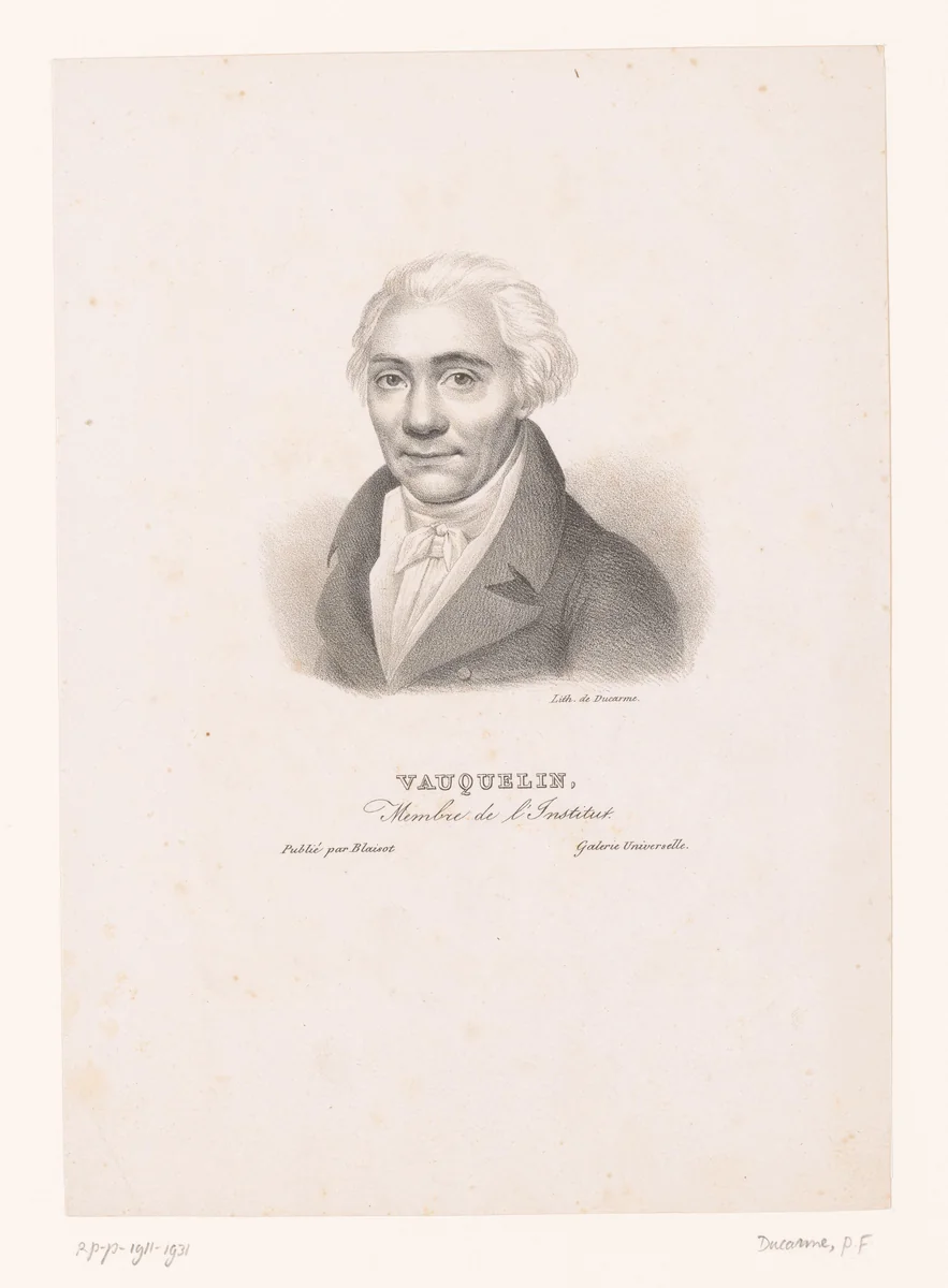 Portret van Jean Racine by anonymous, print, 1820-1829