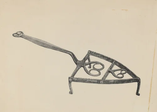 Trivet by American 20th Century, index of american design, 1935-1942