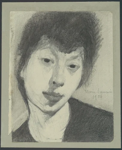 Self-Portrait (Autoportrait) by Marie Laurencin, drawing, 1906