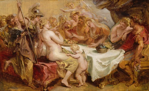 The Wedding of Peleus and Thetis by Peter Paul Rubens, painting, 1636